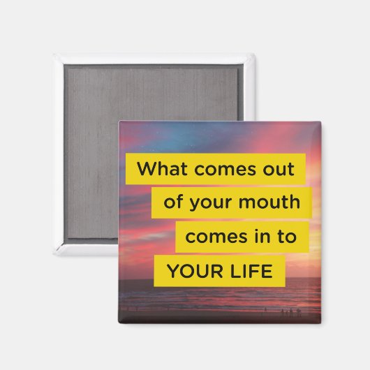 Jen Sincero Badass Motivatie Quote Magnet (Voorkant / Achterkant)