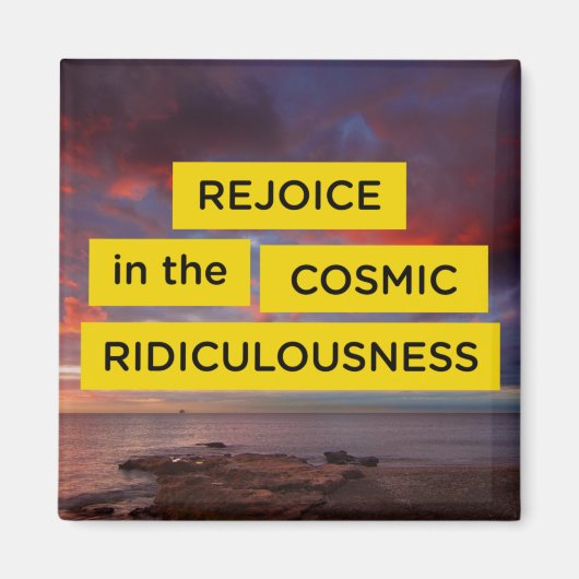 Jen Sincero Badass Motivatie Quote Magnet (Voorkant)