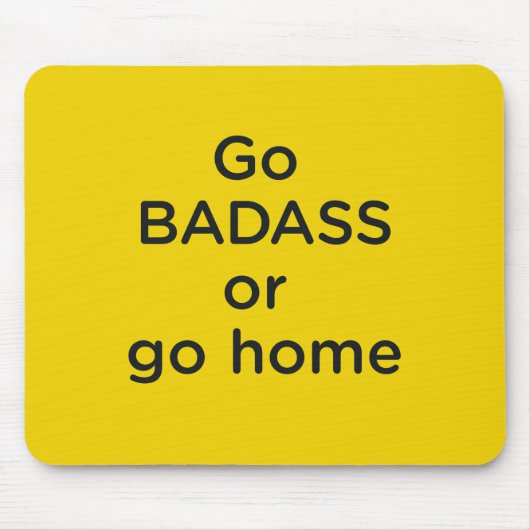 Jen Sincero Badass Mousepad Muismat (Voorkant)