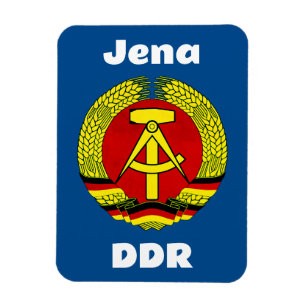 Jena, DDR, Jena, Duitsland (Oost-Duitse DDR Ossi) Magneet