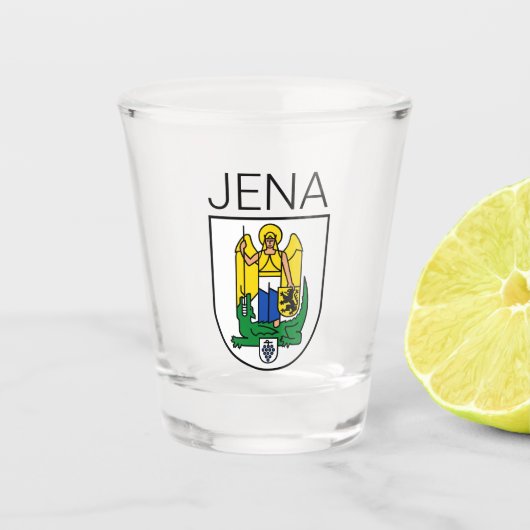 Jena, Duitsland Shot glass Shot Glas (Voorkant)
