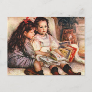 Jene en Genevive Caillebotte door Renoir Briefkaart