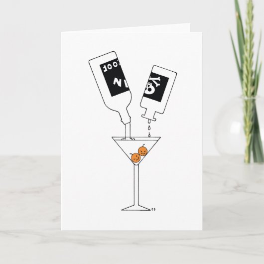 Jenever & Toxine Kaart (Voorkant)