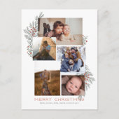 Jeneverbes Fotocollage Feestdagenkaart (Voorkant)