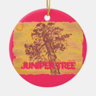 jeneverbes keramisch ornament