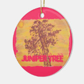 jeneverbes keramisch ornament (Links)