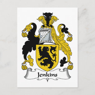 Jenkins Family Crest Briefkaart