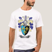 Jenkins Family Crest Coat of Arms T-shirt (Voorkant)
