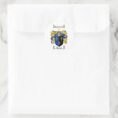JENKINS FAMILY CREST - JENKINS WAPEN RONDE STICKER (Tas)