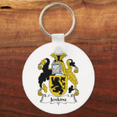 Jenkins Family Crest Sleutelhanger (Voorkant)