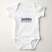Jenkins for District Attorney Kinder Romper (Voorkant)