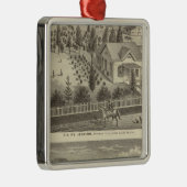 Jenkins, Snyder residences Metalen Ornament (Rechts)
