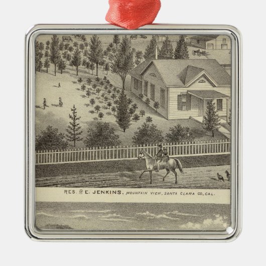 Jenkins, Snyder residences Metalen Ornament (Voorkant)