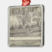 Jenkins, Snyder residences Metalen Ornament (Links)