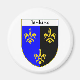 Jenkins Wapenmunt/familiekust Magneet