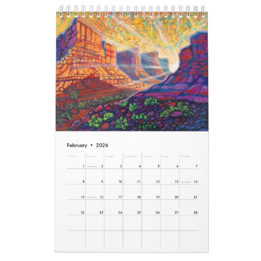 jenn cunningham 2023 art kalender (Feb 2026)