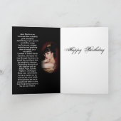 Jenn Martin (zwarte bikini) Verjaardag Kaart (Binnen)