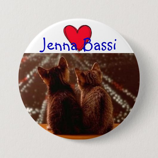 Jenna Bassi Ronde Button 7,6 Cm (Voorkant)