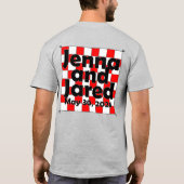 Jenna en Jared T-shirt (Achterkant)