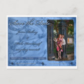 Jenna en Mitch redden de date Aankondigingskaart (Voorkant)