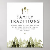 JENNA Mountain Pine Baby Family Traditions Game Poster (Voorkant)