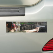 Jenna Pistool Range Bumpersticker (Op auto)