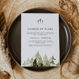 JENNA Rustieke Waterverf Huwelijksplanwijziging In Kaart