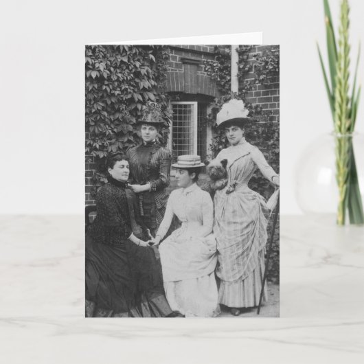 Jennie Jerome, recentere Dame Randolph Churchill Kaart (Voorkant)