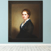 Jennie Walters Delano van George August Baker Jr. Canvas Afdruk (Insitu (Houten vloer))