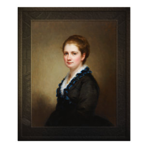 Jennie Walters Delano van George August Baker Jr. Foto Afdruk