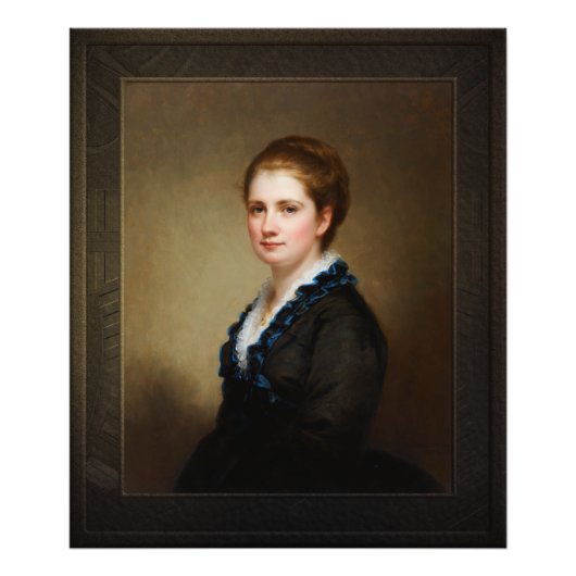 Jennie Walters Delano van George August Baker Jr. Foto Afdruk (Voorkant)