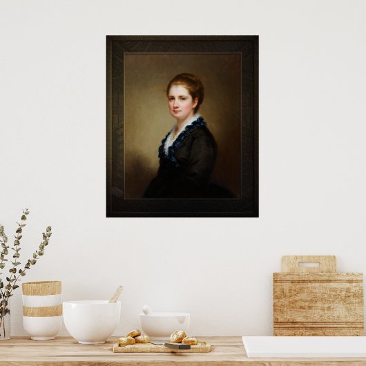 Jennie Walters Delano van George August Baker Jr. Poster (Keuken)