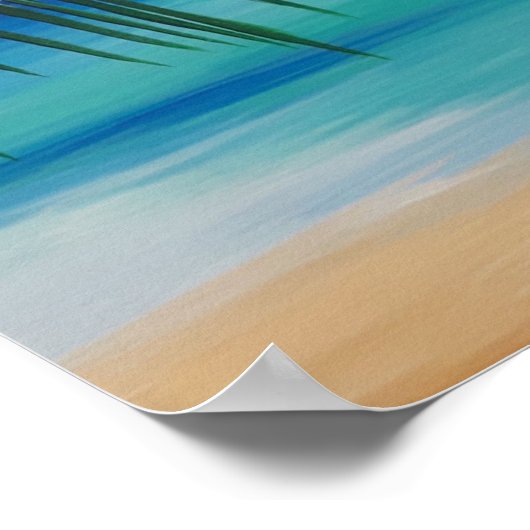 Jennie's Uitzicht Beach Life Poster (Hoek)