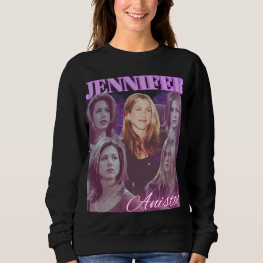 Jennifer Aniston Friends Vintage Bootleg Trui (Voorkant)