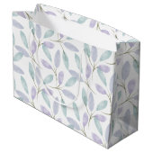 Jennifer Collection Watercolor Bladeren Groot Cadeauzakje (Achterkant Gekanteld)