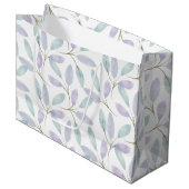 Jennifer Collection Watercolor Bladeren Groot Cadeauzakje (Voorkant Gekanteld)