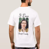 Jennifer Connelly T-Shirt Design (Achterkant)