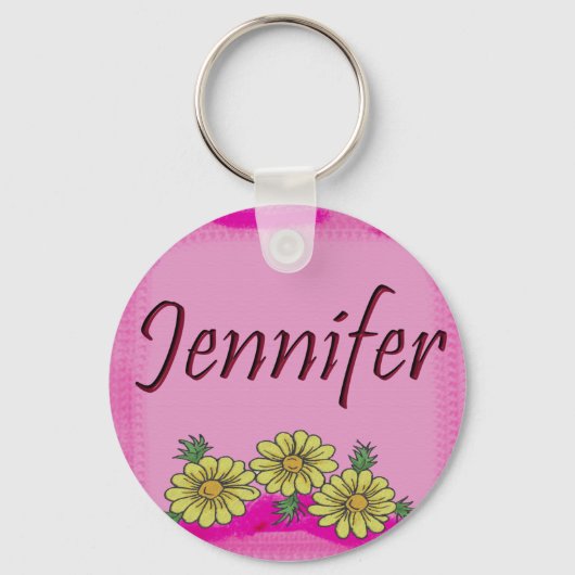 Jennifer Daisy Sleutelhanger (Voorkant)