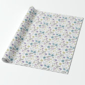 Jennifer Floral Cadeaupapier (Uitgerold)