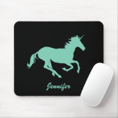 Jennifer_Green Unicorn Ruilkleur Muismat (Met muis)