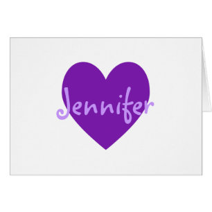 Jennifer in het Paars