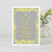 Jennifer Invitations - de Tekst van het Manuscript Kaart (Staand voorkant)