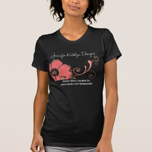 Jennifer Katelyn Design T-shirt (Voorkant)