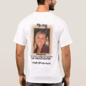 Jennifer Kesse - Ontbrekend T-shirt (Achterkant)