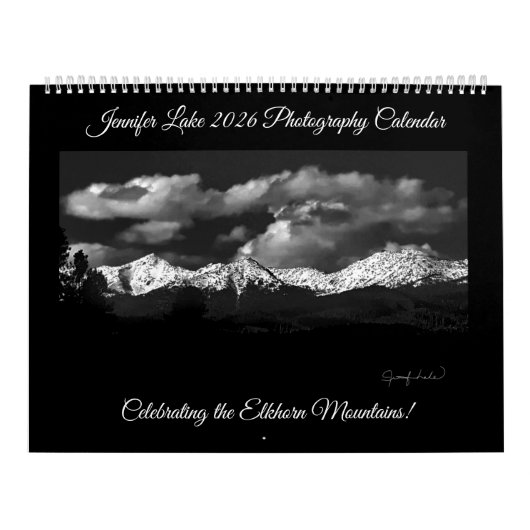 Jennifer Lake 2026 Elkhorn Mountain Kalender (Hoes)