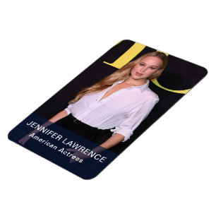 Jennifer Lawrence, Amerikaanse actrice - Fotomagne Magneet