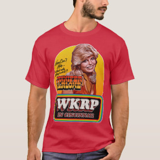 Jennifer Marlowe Receptionist bij WKRP in Cincinna T-shirt