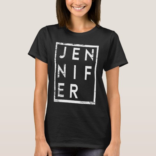 Jennifer Minimalisme T-shirt (Voorkant)