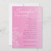 Jennifer Nicole Custom op Shimmer Paper Kaart (Voorkant)
