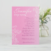 Jennifer Nicole Custom op Shimmer Paper Kaart (Staand voorkant)